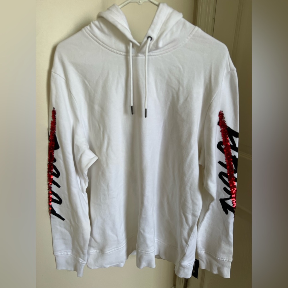 INC International Concepts - White, red, black- Size Large